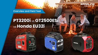 PT3200i vs GT2500ESi vs Honda EU32i  Overview and Field Test  Proline Industrial