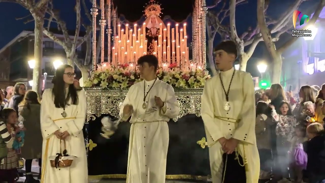 Semana Santa 2025. Procesión Viernes de Dolores.