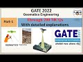 Geomatics engineering ge through 200 mcqs with detailed explanations  gate 2022  part 1