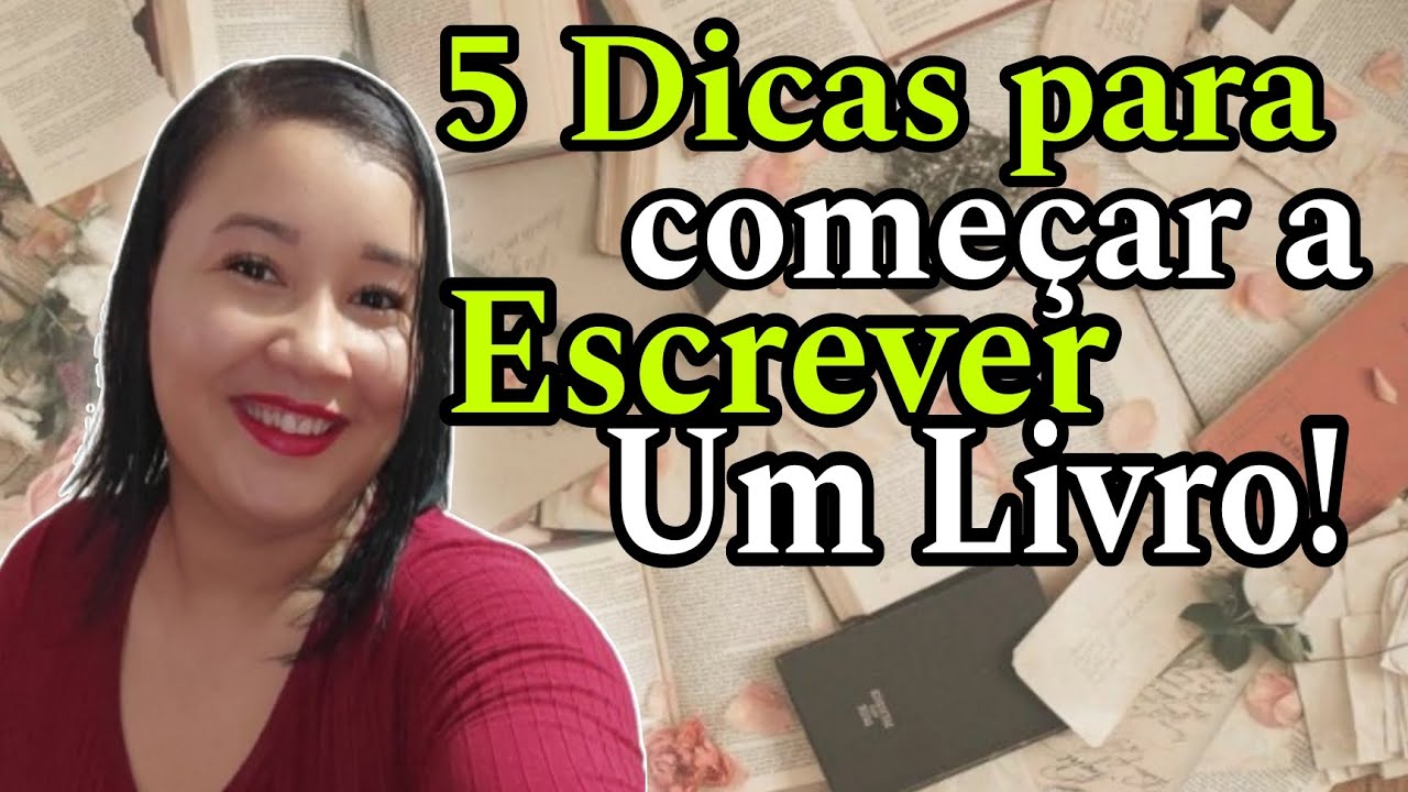 5 Dicas de como começar a escrever um Livro 📕! (Nanda React ) - YouTube
