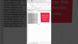 Easy Steps CSV to Separate Rows - Excel #Shorts