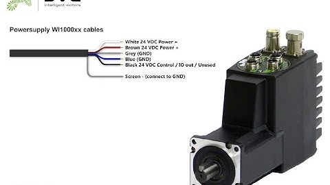 JVL Integrated Servo Motor - Connection guide (MAC402)