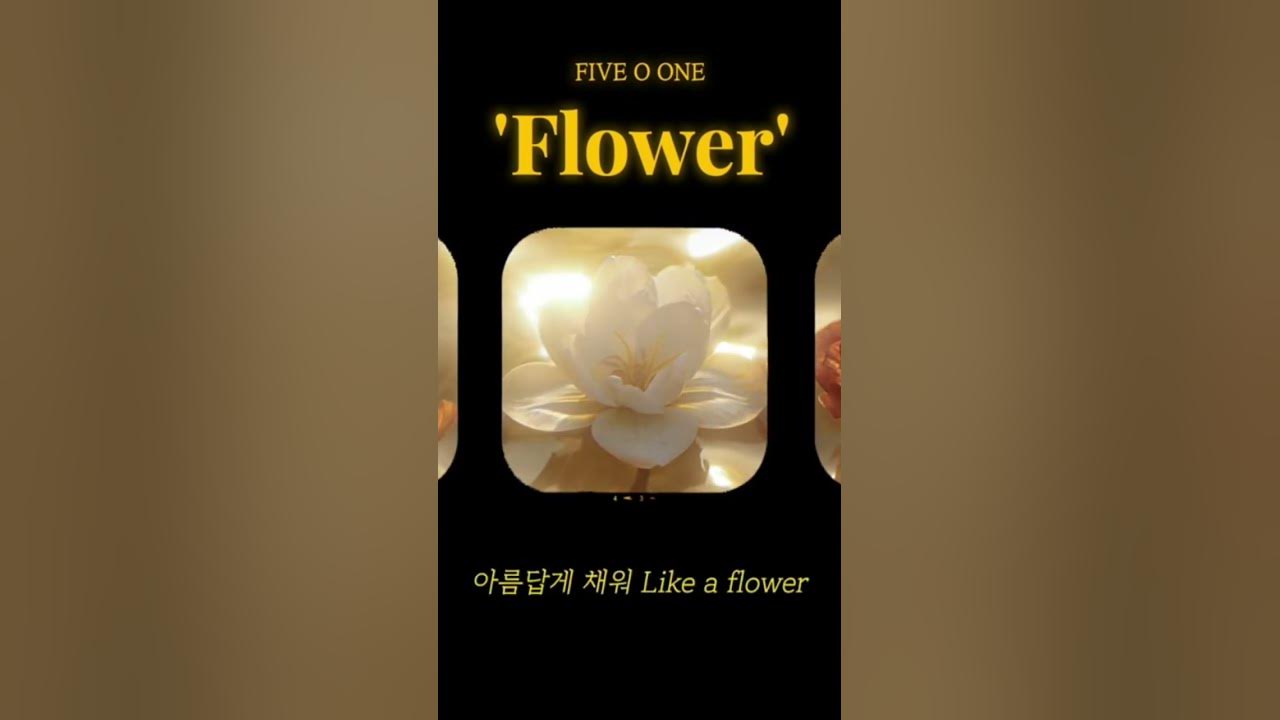 "Flower" song by five o one#flower#kimhyunjoong#heoyoungsaeng#kimkyujong#five_o_one#henecia#ss501