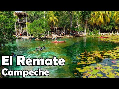 El Remate de Campeche 😎 Tremendo Paraíso 😍 a solo $20 pesos - ¿Como llegar?  ¿Vale la pena?