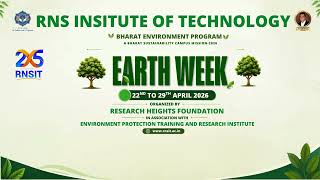 Earth Week 2026 | RNS Institute of Technology | Sustainability in Action