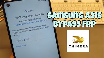 Game Over! Samsung A21S (SM-A217F), Remove Google Account, Bypass FRP. One Click with Chimera.