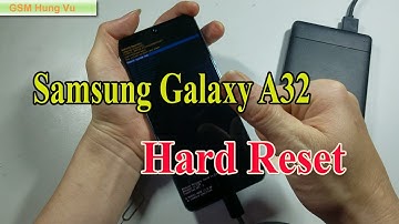 Samsung Galaxy A32 Hard Reset fix not working when forgot Pattern lock.