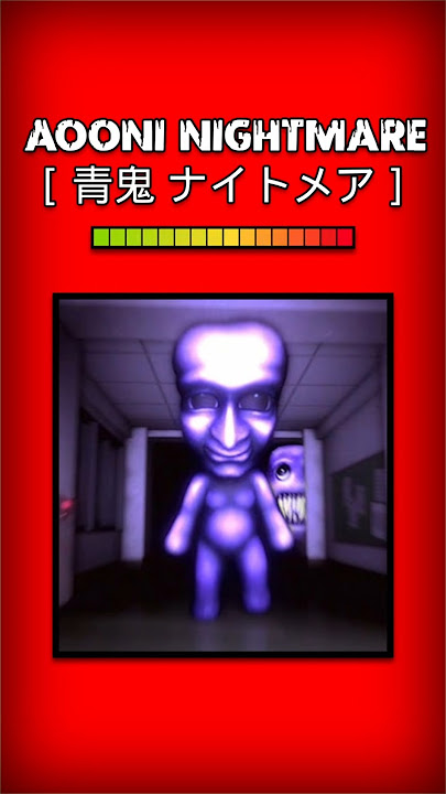 Aooni Nightmare [ 青鬼 ナイトメア ] #horror #roblox #animation #aooni