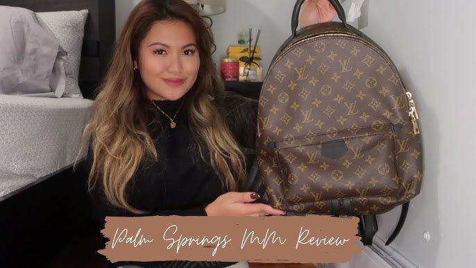 LOUIS VUITTON PALM SPRINGS BACKPACK MM REVEAL