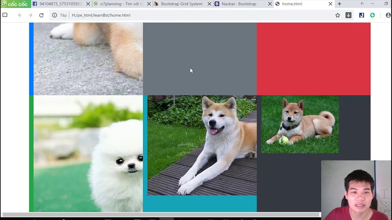 bootstrap-4 2022 Sử dụng Bootstrap thiết Website cực đẹp trong 5 phút