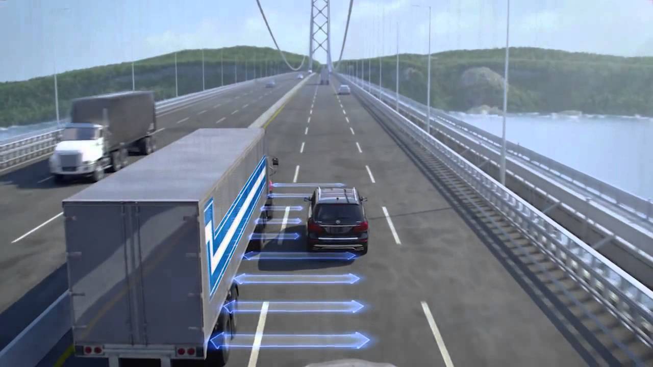 2014 Mercedes-Benz Technology - Crosswind Stabilization - YouTube