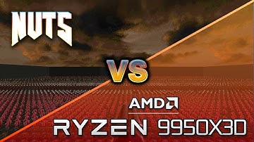 GZDoom with NUTS.WAD at 4K on AMD 9950X3D