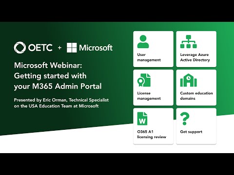 Getting started with your M365 Admin Portal