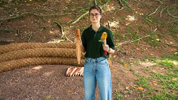 How To Install Coir Logs for Erosion and Sediment Control