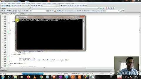 Currency Conversion by using C program l User interface l SPL Project by Group 8