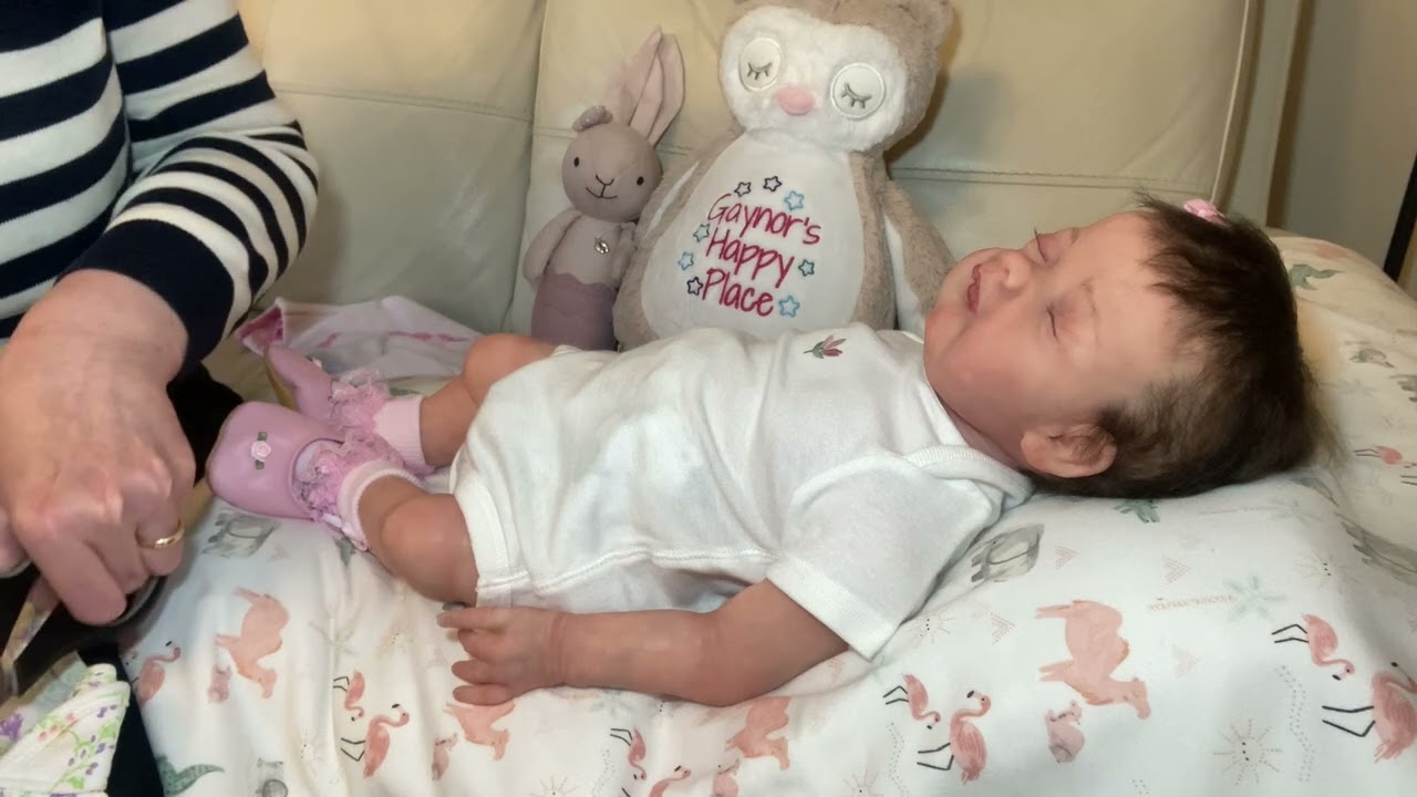 Relaxing Reborn Video Baby's First Day Home From The Hospital + Name  Review🧸 Reborn Roleplay 