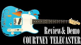 Kurt Cobain Telecaster Review & Sound Demo | Khristore 'Courtney Heart' 1992 Telecaster