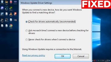 How To Disable Device Driver Automatic Update in Windows