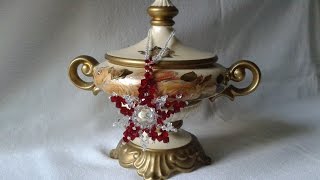 TUTORIAL STELLA DI NATALE CON 9/0 E BICONO SWAROVSKI | DIY