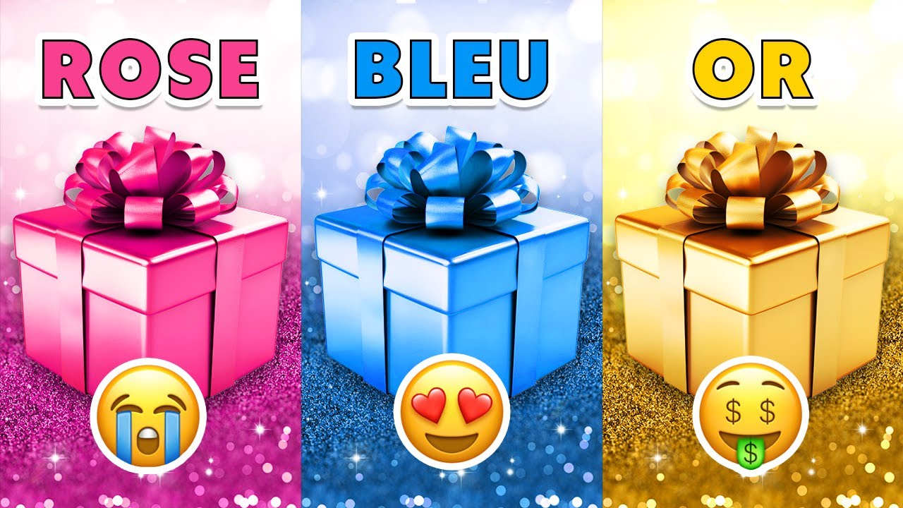 CHOISIS LE BON CADEAU, CHOOSE YOUR GIFT, ESCOGE TU REGALO !