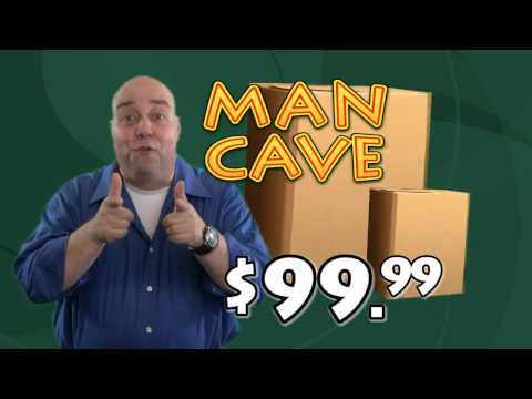 The Man Cave! (commercial spoof)