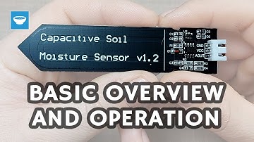 Working with a capacitive soil moisture sensor
