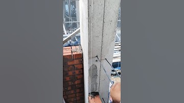 Thợ xây chủ quan: Xây tường gạch cắm râu thép không dùng keo- Hậu quả khó lường!