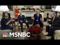 President Trump Threatens Shutdown In Meeting With Pelosi, Schumer | Andrea Mitchell | MSNBC