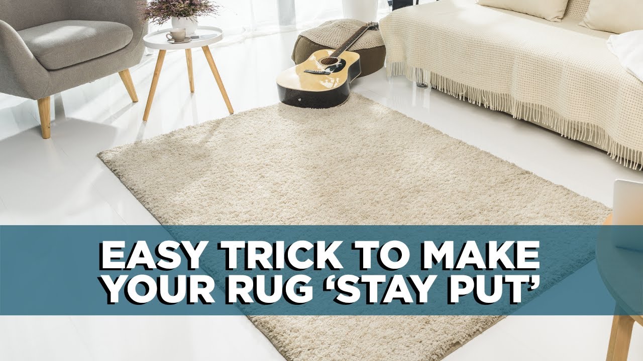 3 Ways to Stop Rugs from Sliding