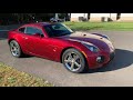 Rare 2009 Pontiac Solstice Hardtop Coupe Exhaust and Walk-Around