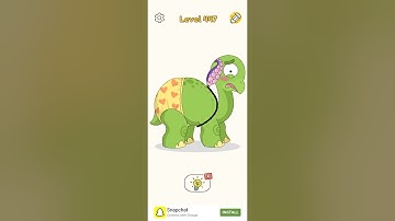 DOP 4: Draw one part level 447 playing video