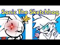 Friday Night Funkin&#39; VS Sonic The Sketchhog / Sonic (FNF Mod/Hard/Sonic.Exe/Cutscenes + Cover)