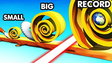 Spiral Roll  - All Levels SpeedRun Gameplay Android iOS