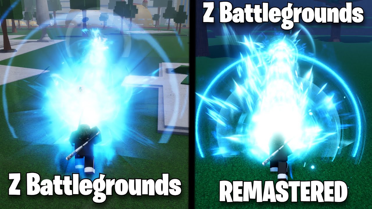 Z Battlegrounds vs Z Battlegrounds REMASTERED! | Roblox