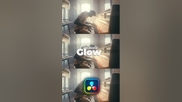 ✨Add Cinematic Glow in Davinci Resolve✨ #davinciresolve #videoediting #effects #tutorial #cinematic