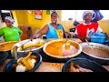 First Time Trying GHANAIAN FOOD!! Amazing Palm Nut Soup in Accra, Ghana, West Africa!