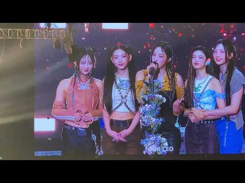 [FANCAM] NewJeans bags Daesang “Singer of the Year” Award at Asia Artist Awards 2023