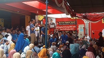 Tanya jawab mahasiswa gontor kepada bapak sandiaga uno di ponorogo
