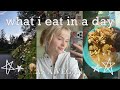 what i eat in a day as a vegan + spend the day with me!!🍓☕🌸