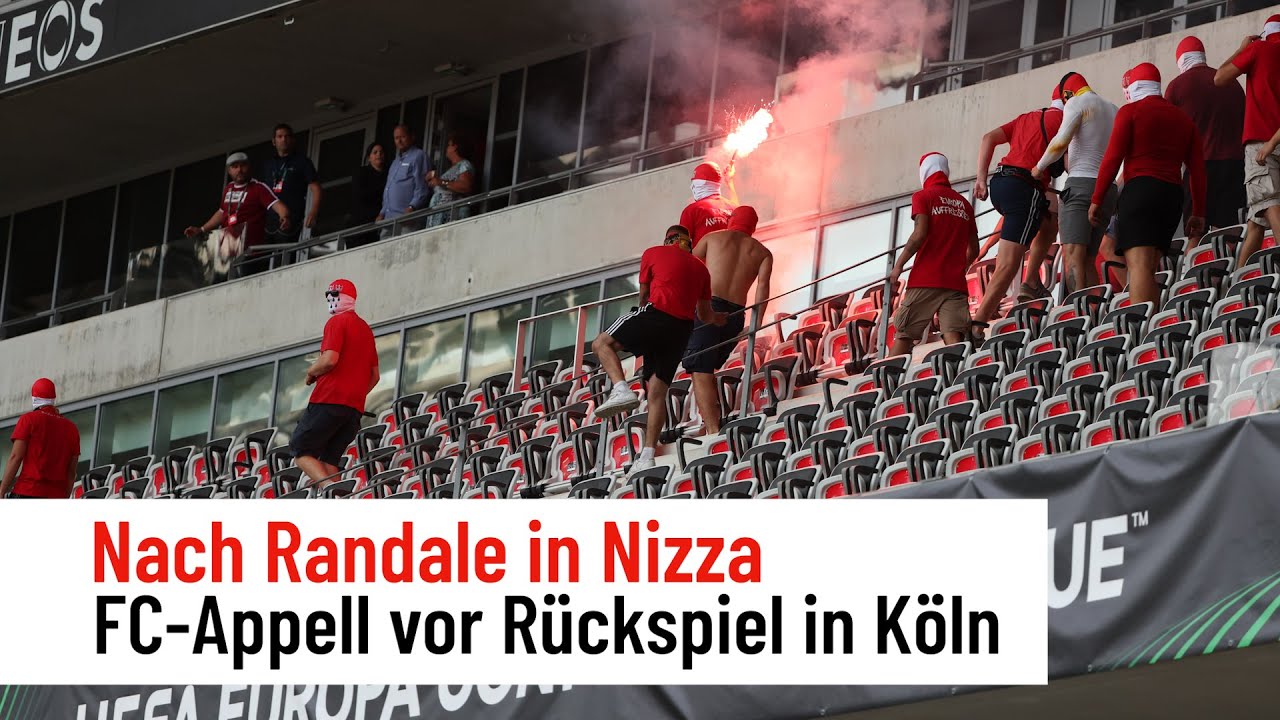 Hohe Polizeipräsenz bei 1. FC Köln vs. OGC Nizza