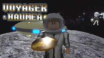 How to get HAUMEA ORB and VOYAGER GOLDENDISK in Space Simulator on Roblox