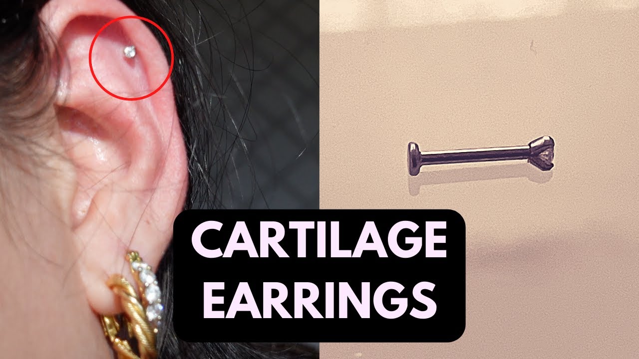 How To Remove and Insert Cartilage Earring/Labret UPDATED 2022 