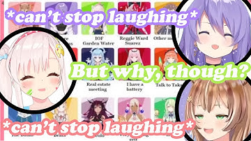 Moona, Risu, and Iofi react to Google