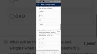 Deep learning nptel week 1 2021 assignment answers #nptel #week1 #deeplearning