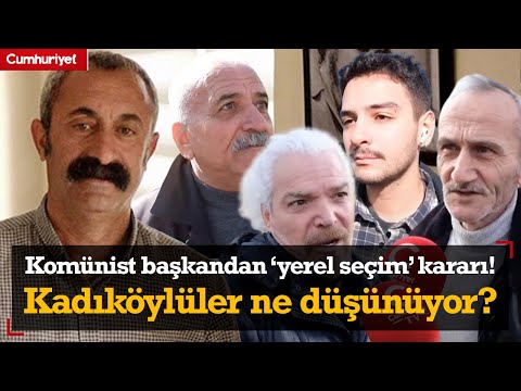Komünist Başkan Fatih Mehmet Maçoğlu'ndan flaş 'seçim' kararı! Kadıköylüler ne düşünüyor?