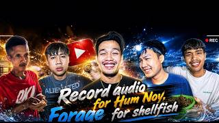 Record audio for Hum Noy,Forage for shellfish.
