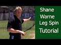 Leg Spin Masterclass With Shane Warne - Great Bowling Tips