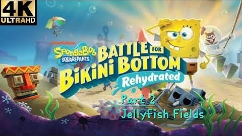 SpongeBob SquarePants: Battle For Bikini Bottom Rehydrated Part 2: Jellyfish Fields (PS5) (4K)