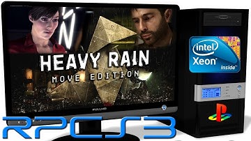 RPCS3 0.0.5 [PS3] - Heavy Rain [Gameplay] New RSX. Async Shaders. Vulkan api #10