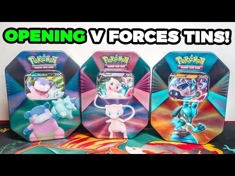 Pokémon Collection Tin - Mew V Forces Tin, PKM